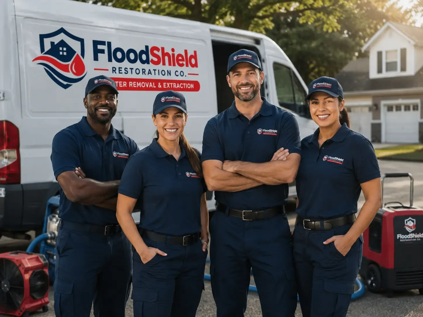 Flood Damage Restoration company in Nome, TX