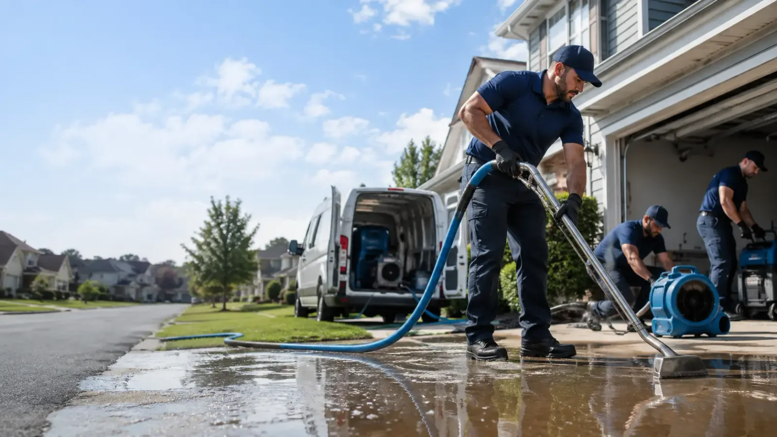 Flood Damage Restoration in Nome, TX